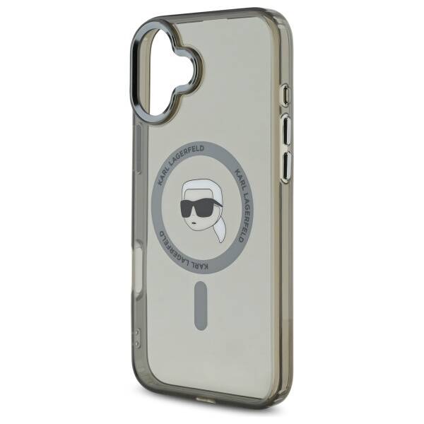 Karl Lagerfeld - IML MagSafe (KLHMP16MHLSKIK) - iPhone 16 Plus - Karl`s Head