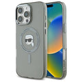 Karl Lagerfeld - IML MagSafe (KLHMP16LHLSKIK) - iPhone 16 Pro - Metal Karl`s Head