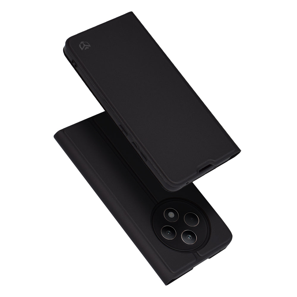 Techsuit - Magskin Book - Oppo Reno12 F 4G / Reno12 F 5G / Reno12 FS 4G / Reno12 FS 5G - Black