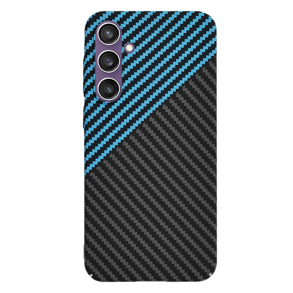 Techsuit - Carbonite FiberShell - Samsung Galaxy S23 FE - Blue Pulse