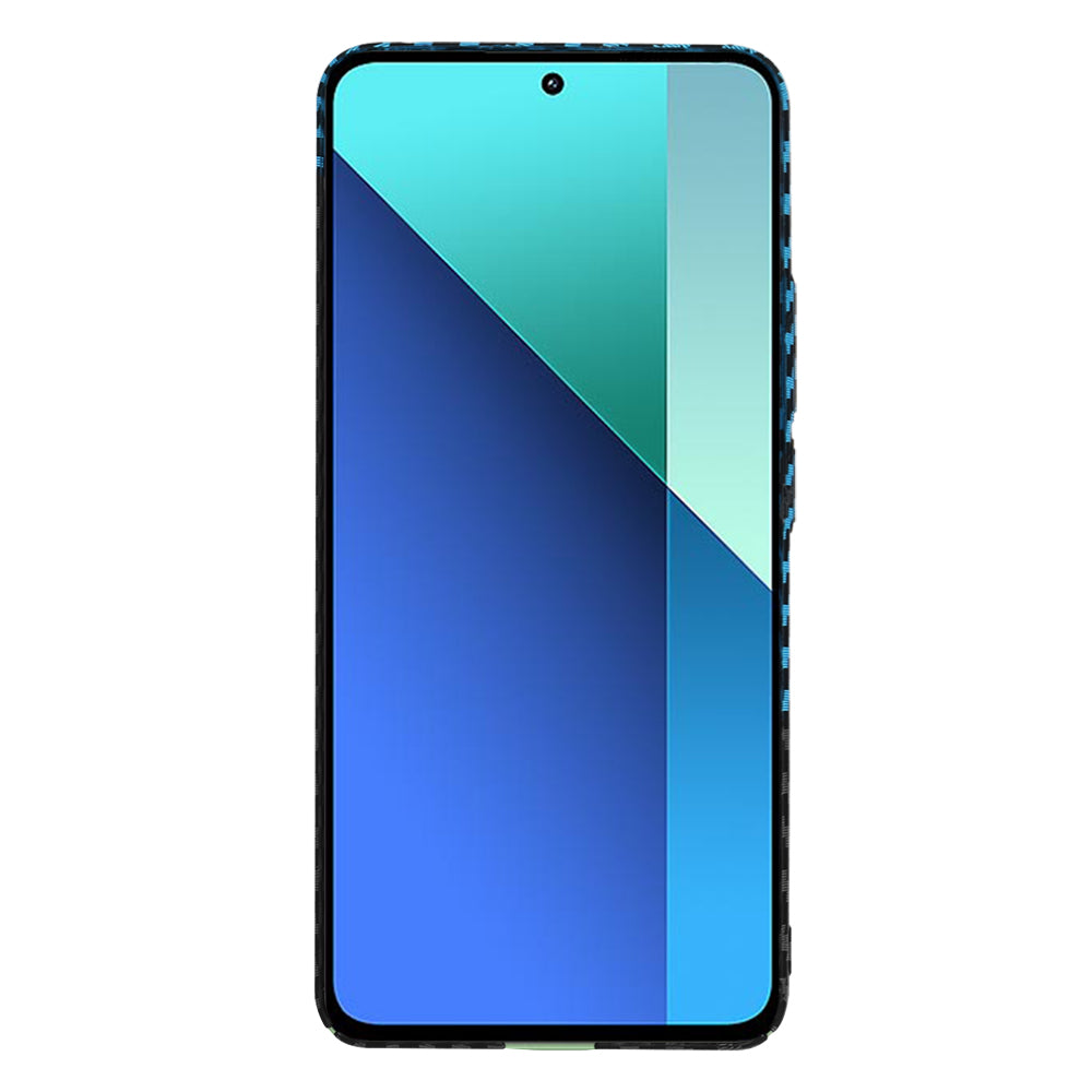 Techsuit - Carbonite FiberShell - Xiaomi Redmi Note 13 4G - Blue Pulse