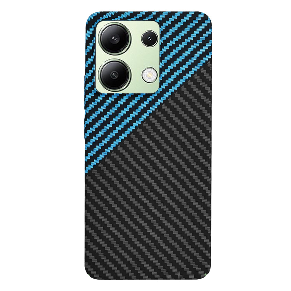 Techsuit - Carbonite FiberShell - Xiaomi Redmi Note 13 4G - Blue Pulse