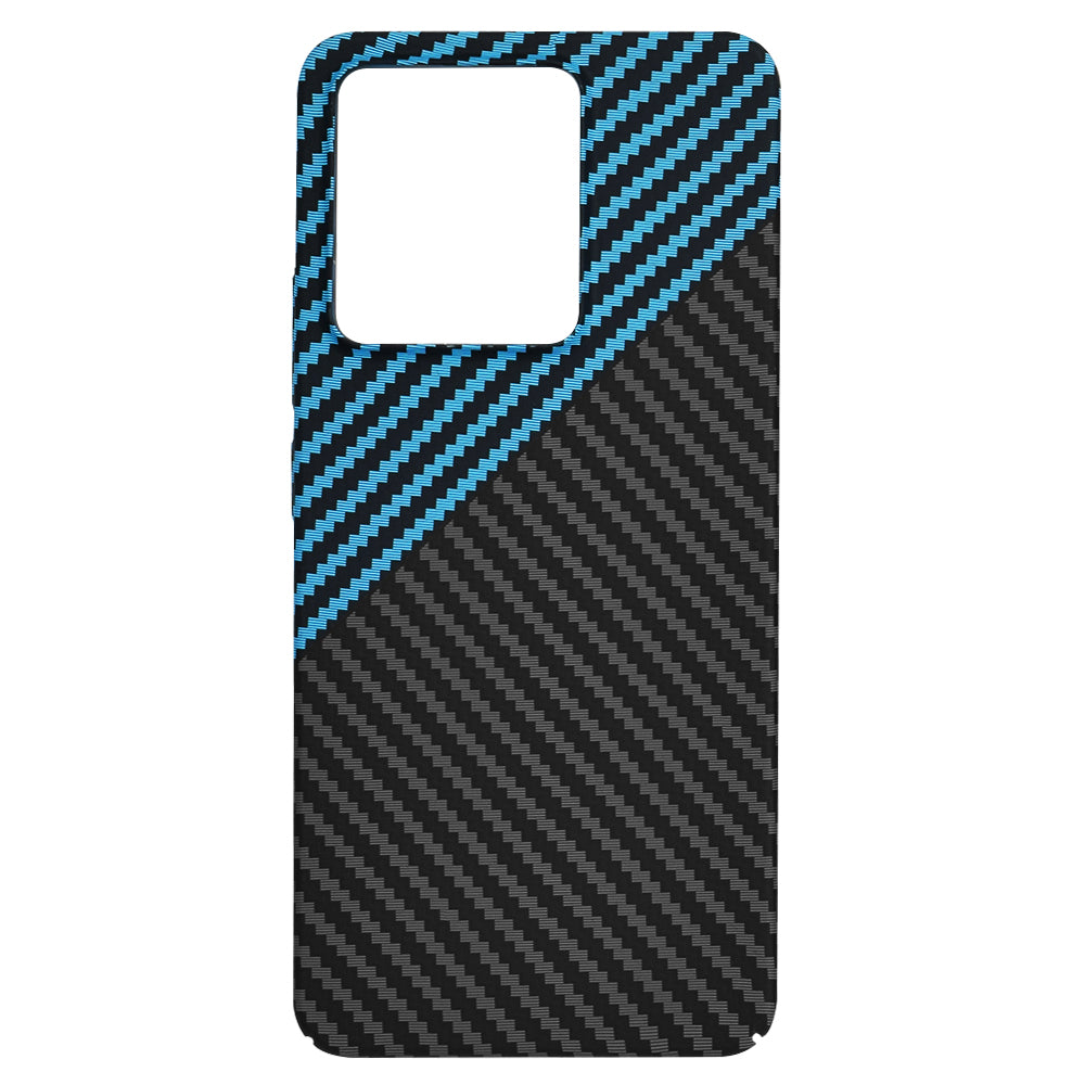 Techsuit - Carbonite FiberShell - Xiaomi Redmi Note 13 4G - Blue Pulse