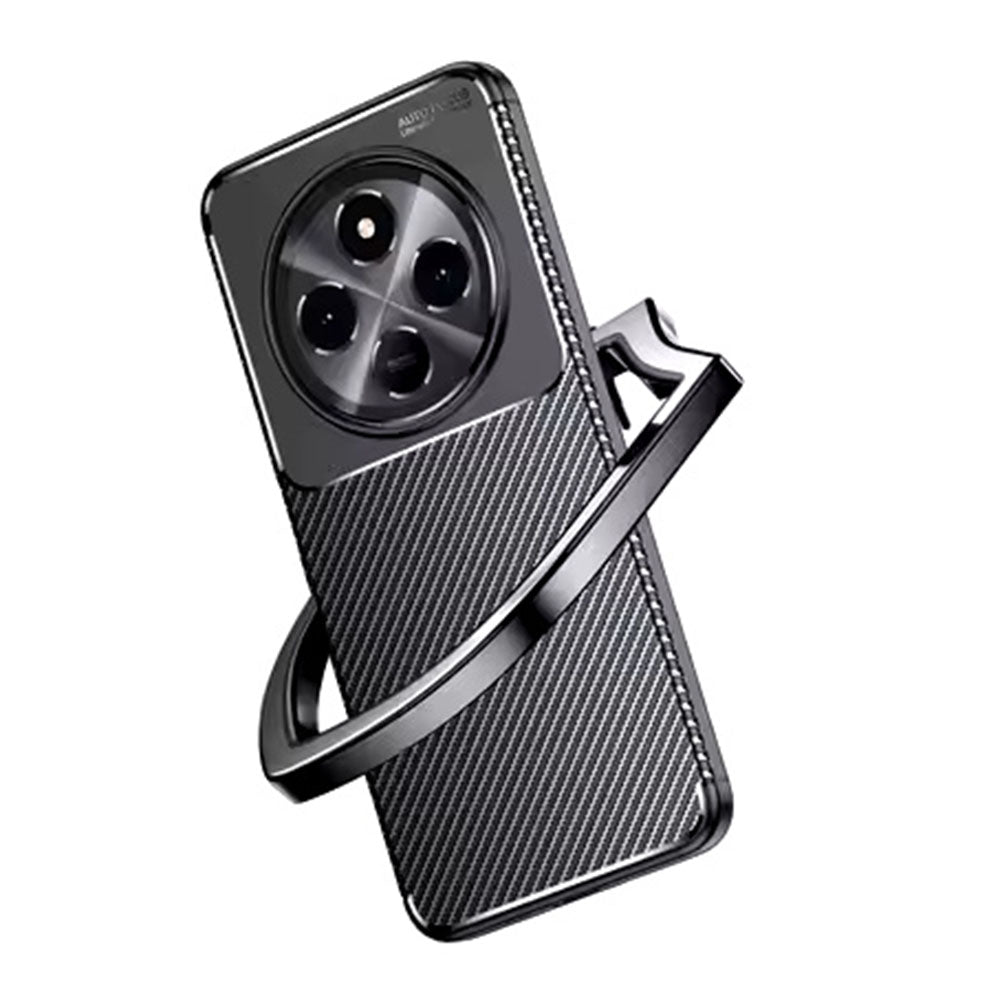 Techsuit - CarbonFiber - Xiaomi Redmi 14C / Poco C75 - Black
