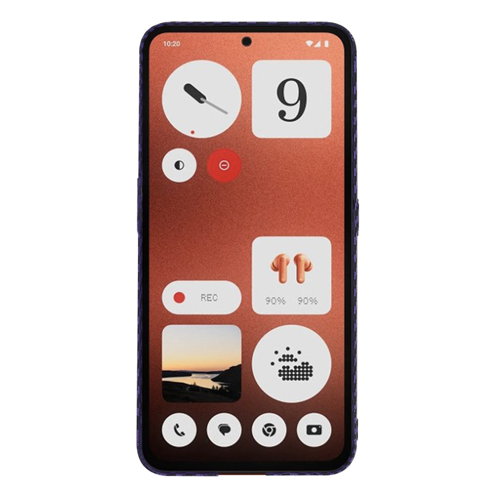 Techsuit - Carbonite FiberShell - Nothing CMF Phone 1 - Purple
