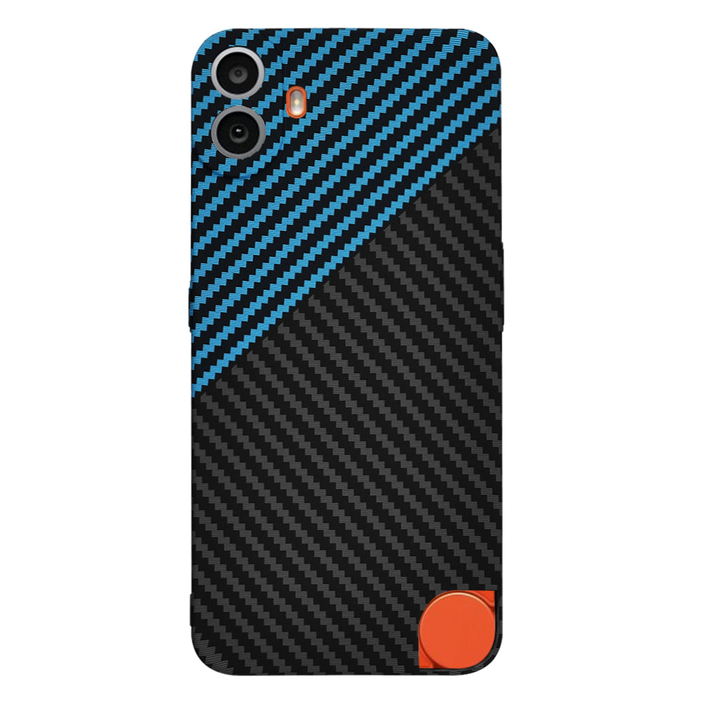 Techsuit - Carbonite FiberShell - Nothing CMF Phone 1 - Blue Pulse