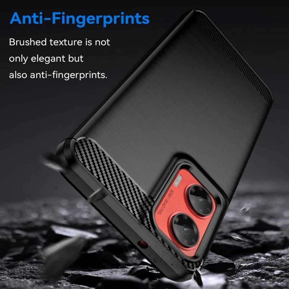 Techsuit - Carbon Silicone - Motorola Moto G75 - Blue