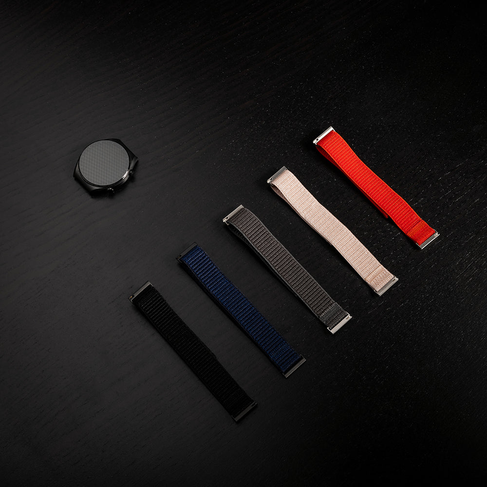 Curea smartwatch Fixed compatibil cu Garmin Venu 2 / Imilab W01 / Imilab W13, Roșu