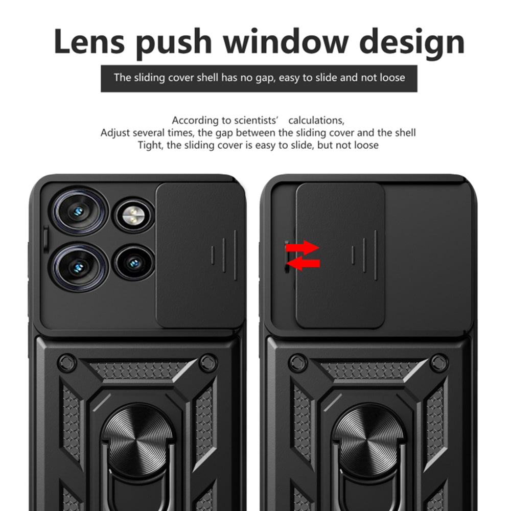 Techsuit - CamShield Series - Motorola Edge 50 Neo / Edge 60 Neo / Motorola ThinkPhone 25 - Black