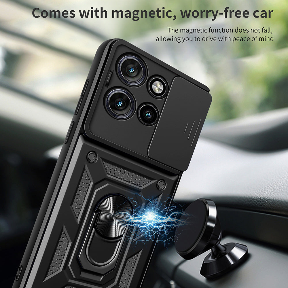 Techsuit - CamShield Series - Motorola Edge 50 Neo / Edge 60 Neo / Motorola ThinkPhone 25 - Black