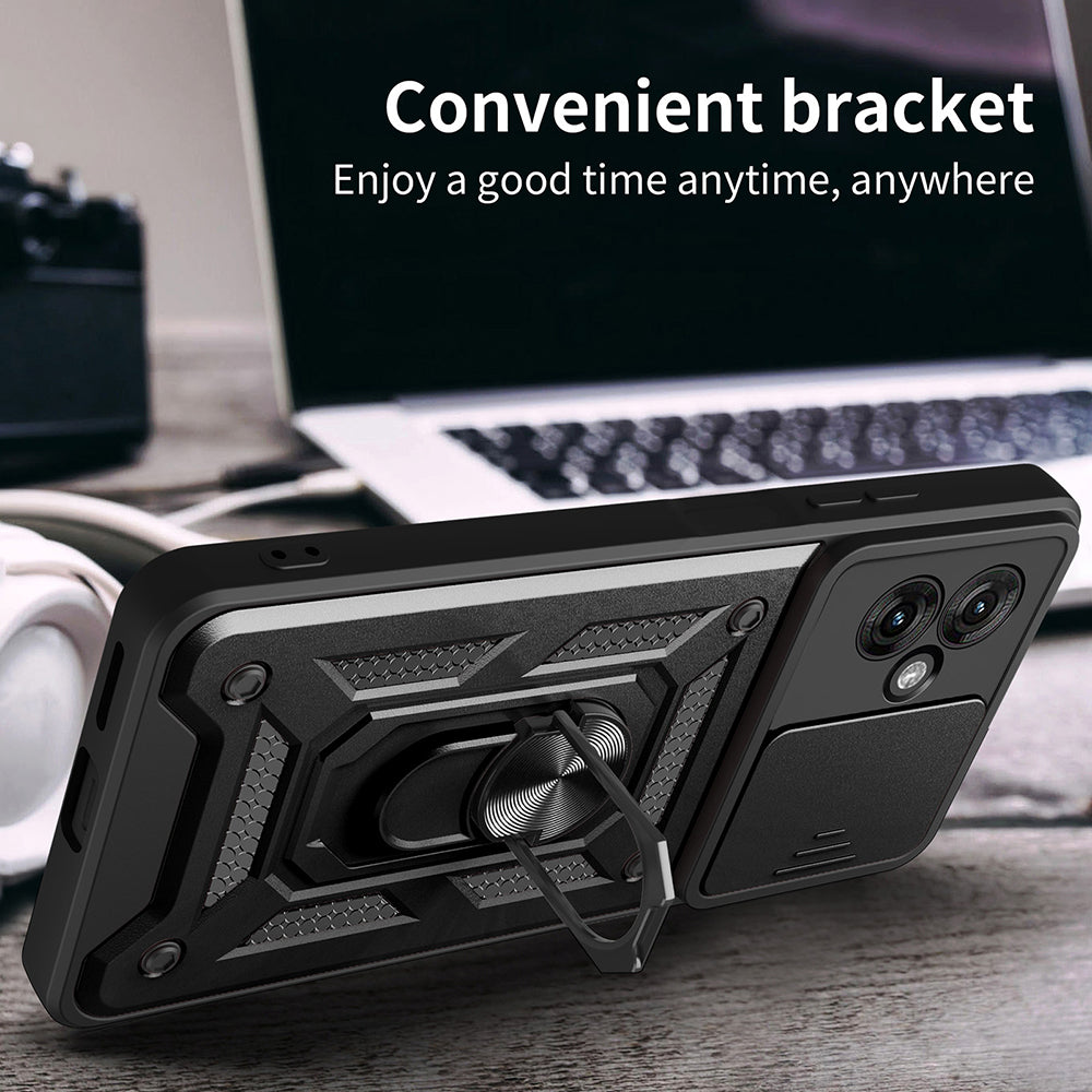 Techsuit - CamShield Series - Motorola Moto G55 - Rose Gold