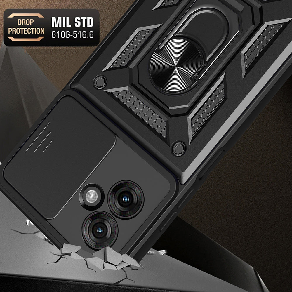 Techsuit - CamShield Series - Motorola Moto G55 - Black