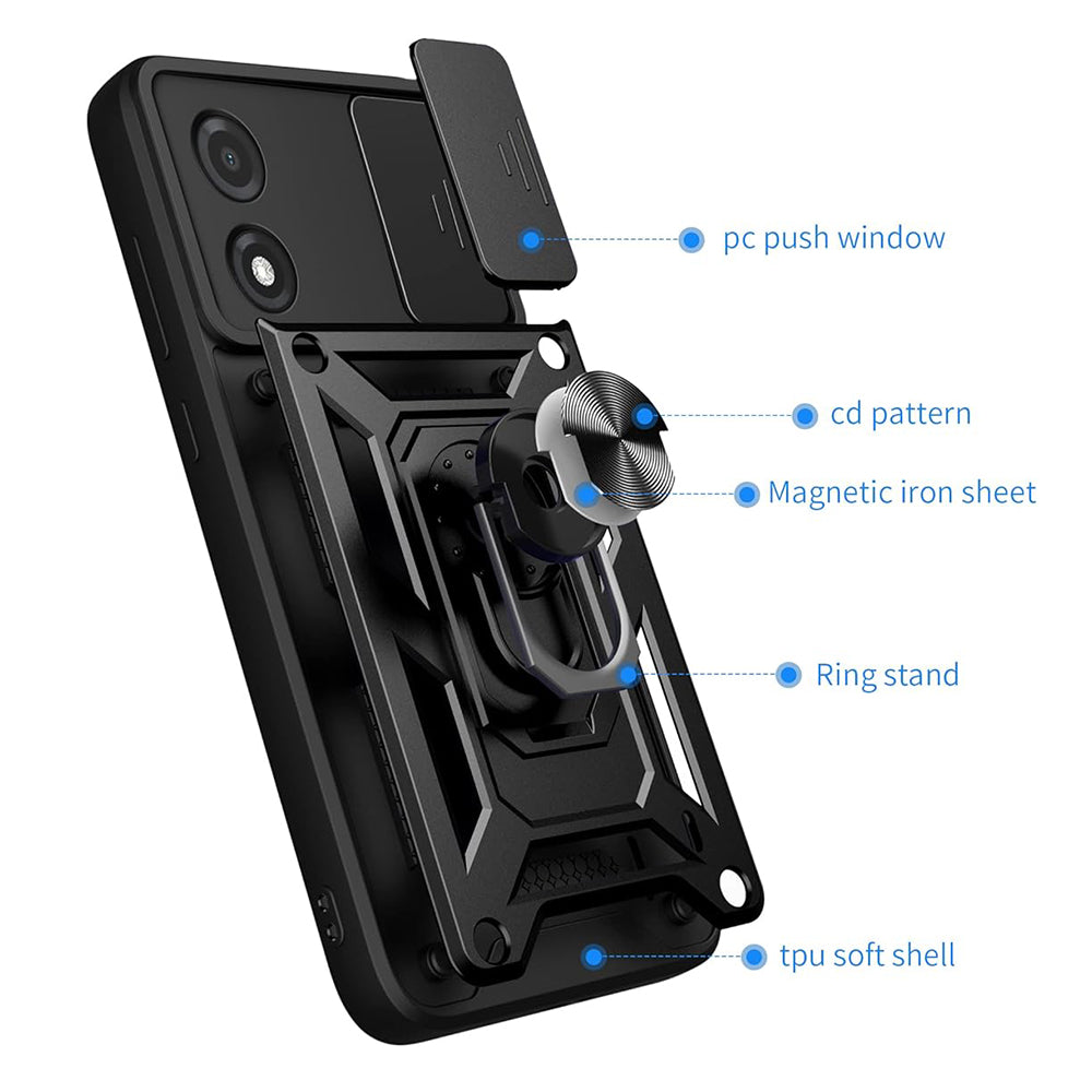 Techsuit - CamShield Series - Tecno Pova 5 Pro - Black