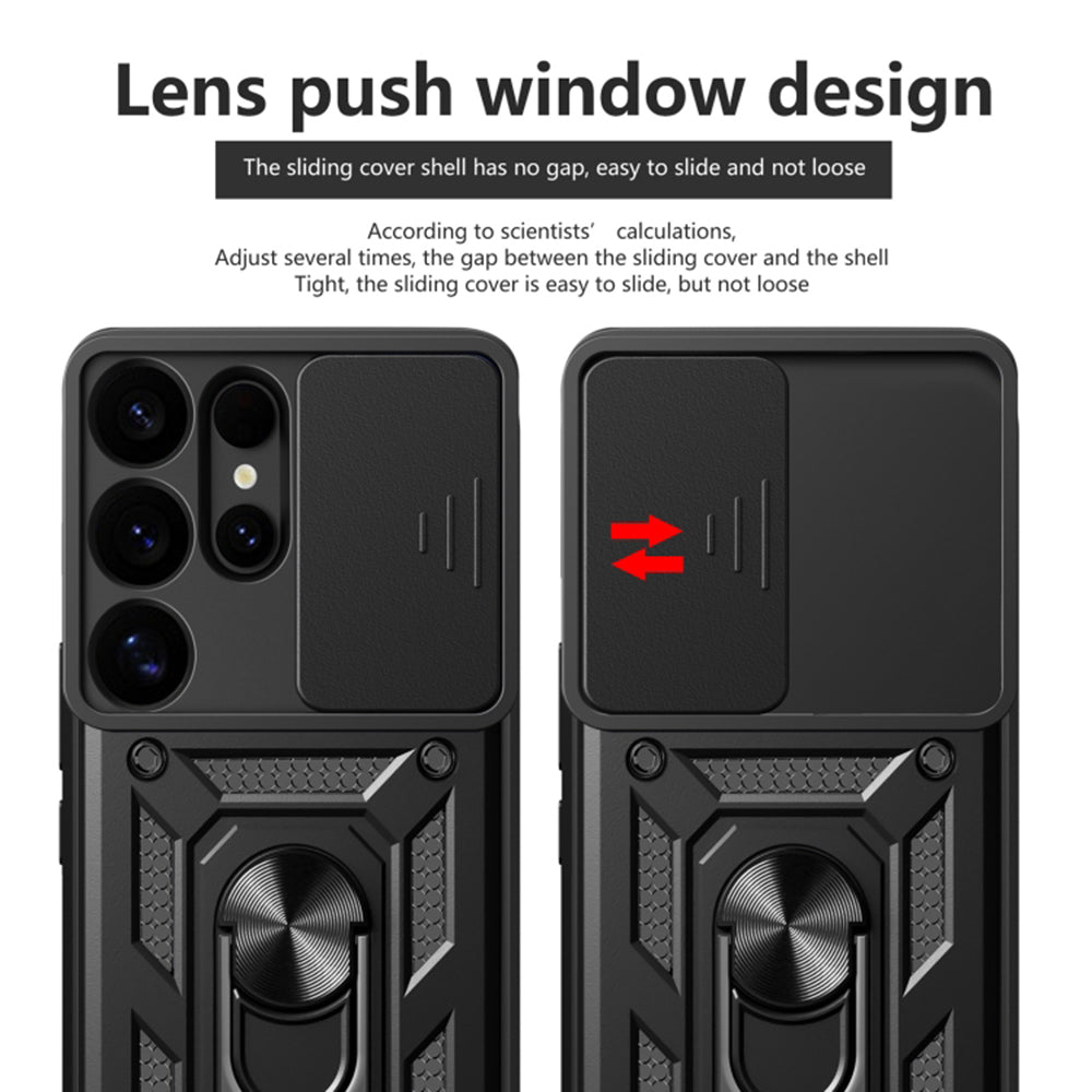 Techsuit - CamShield Series - Samsung Galaxy S25 Ultra - Black