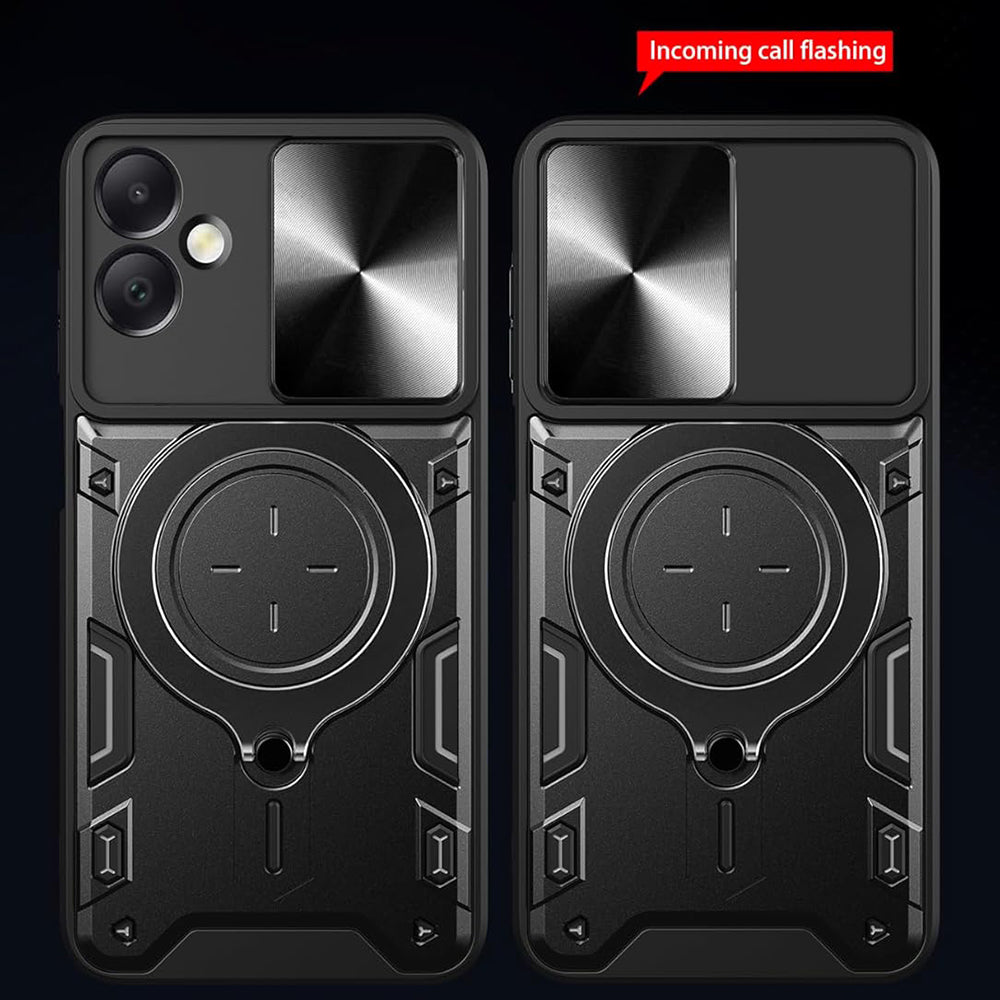 Techsuit - CamGuard Pro - Honor 200 Smart / X7c - Black