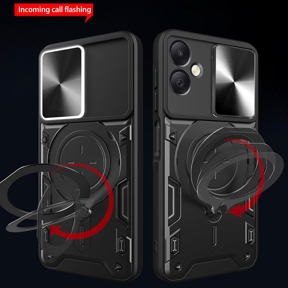 Techsuit - CamGuard Pro - Honor 200 Smart / X7c - Black