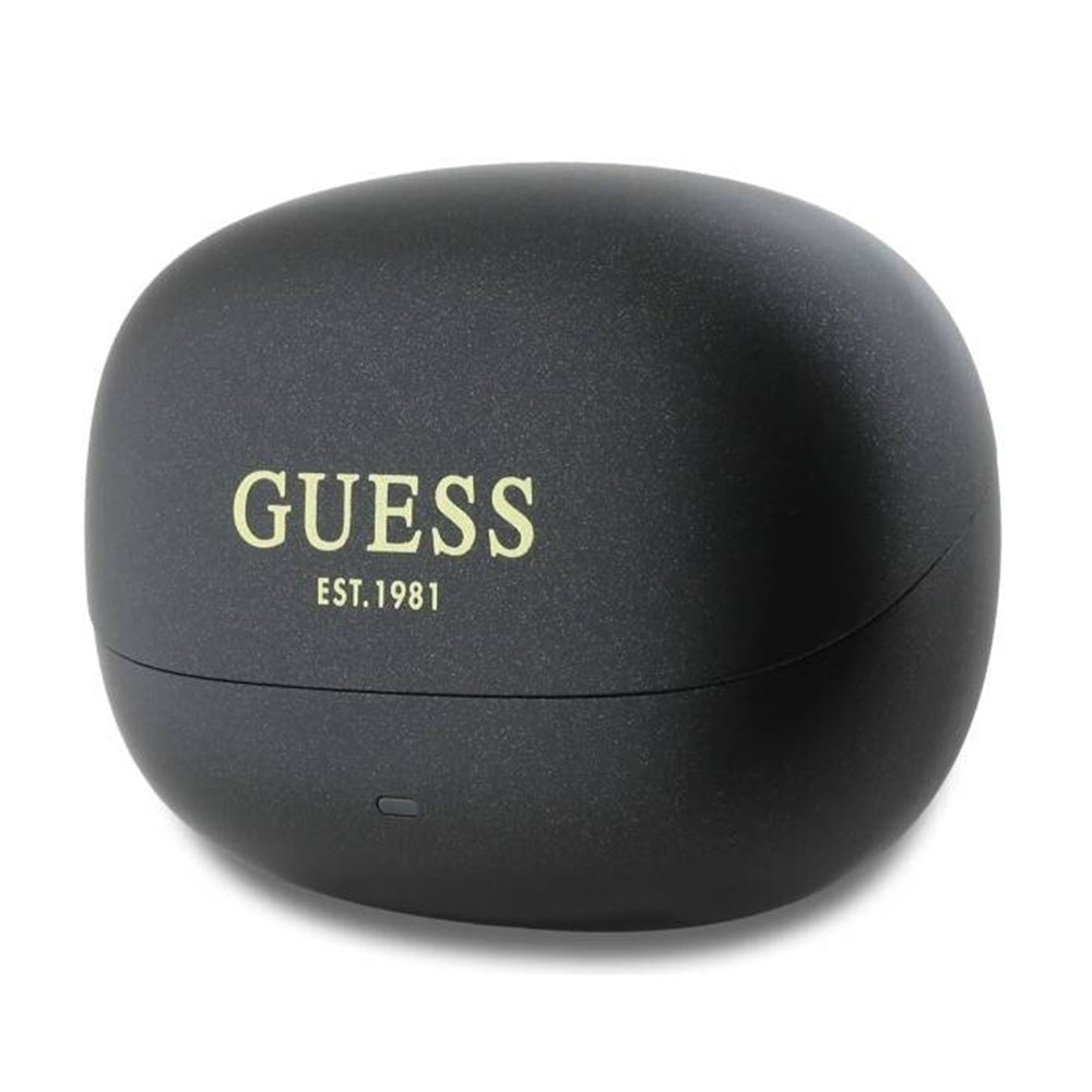 Guess - Wireless Earbuds Capsule Printed Logo (GUTWST88MCTGK) - In-Ear, Bluetooth, TWS - Black