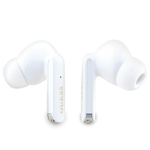 Guess - Wireless Earbuds (GUTWSHDGKEEK) - Bluetooth 5.3, TWS, USB-C, with Docking Station, IPX4 - Glitter Black Gradient