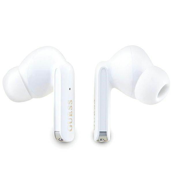 Guess - Wireless Earbuds (GUTWSHDGKEEP) - Bluetooth 5.3, TWS, USB-C, with Docking Station, IPX4 - Glitter Pink Gradient