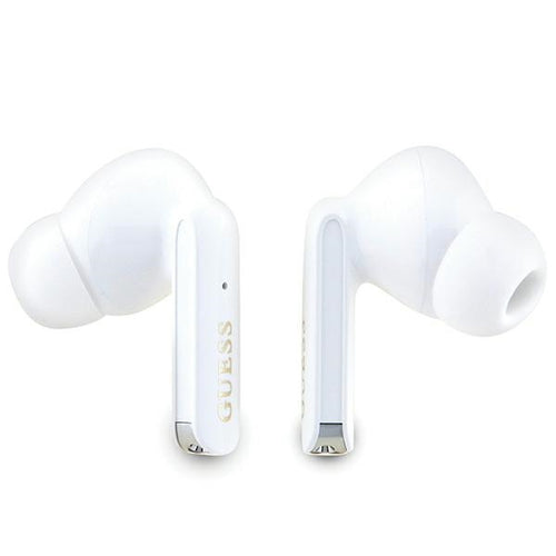 Guess - Wireless Earbuds (GUTWSHDGKEEP) - Bluetooth 5.3, TWS, USB-C, with Docking Station, IPX4 - Glitter Pink Gradient