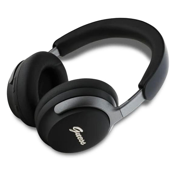 Guess - Wireless Headphones Metal Script Logo (GUBHC22PSFCSMK) - Bluetooth, ANC, On-ear - Black