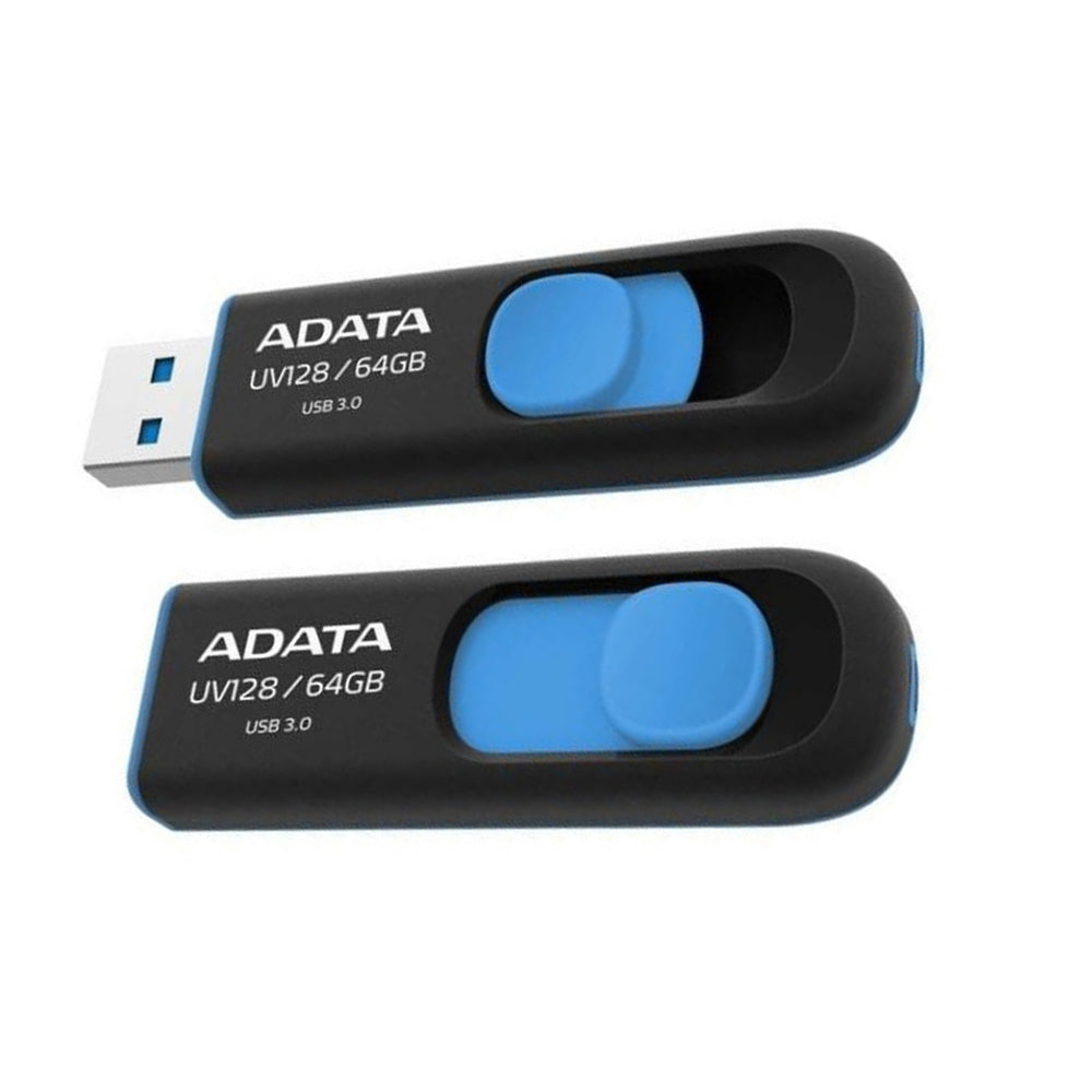 Stick de Memorie Adata AUV128-64G-RBE, 64GB, USB 3.2, Negru
