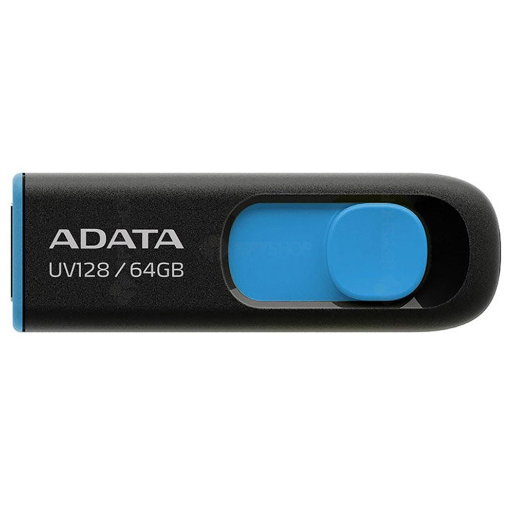 Stick de Memorie Adata AUV128-64G-RBE, 64GB, USB 3.2, Negru