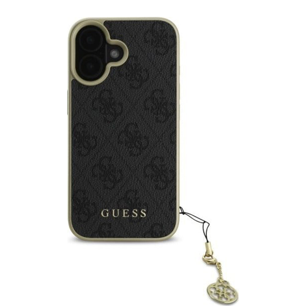 Guess - Hardcase 4G Charms Collection (GUHCP16MGF4GGR) - iPhone 16 Plus - Black