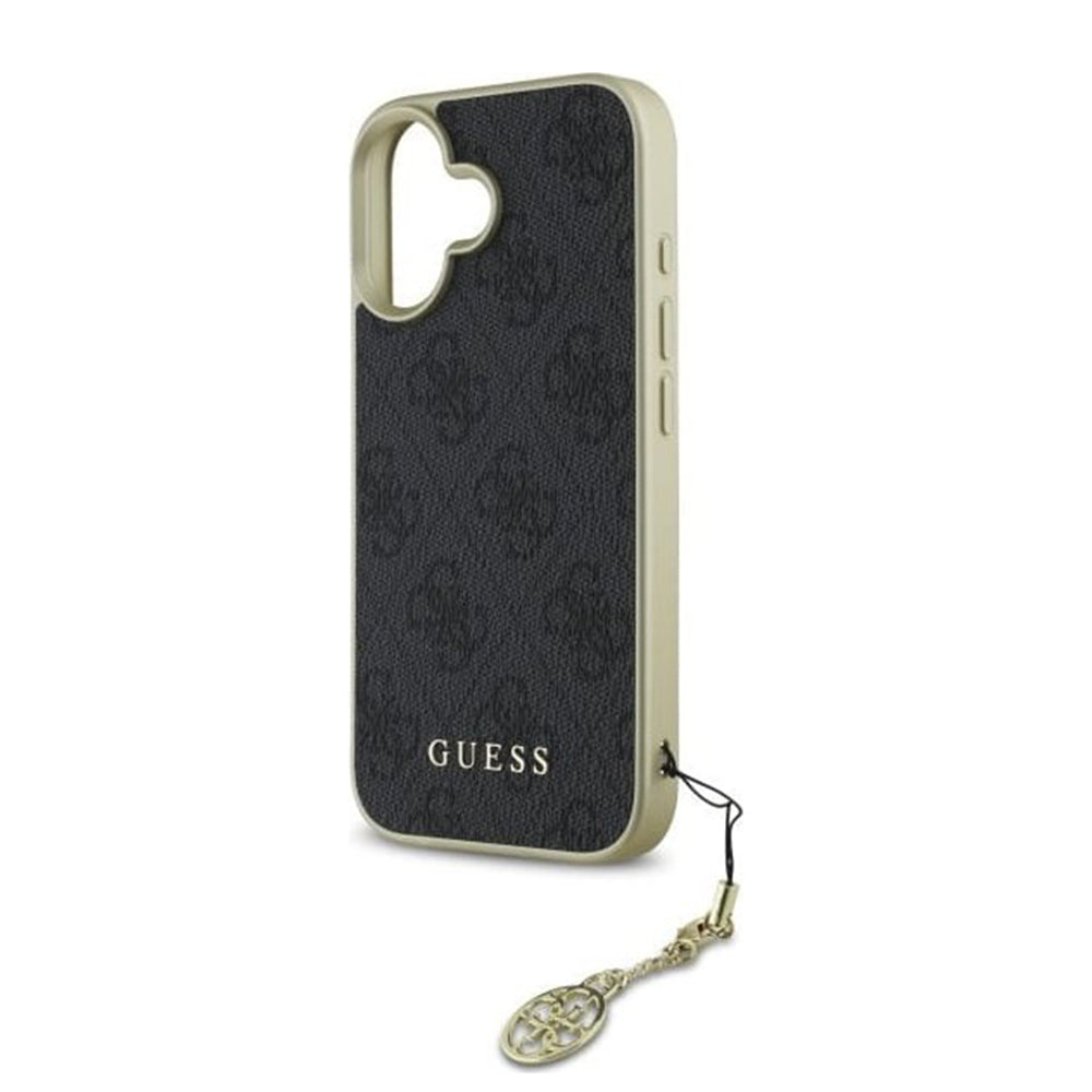 Guess - Hardcase 4G Charms Collection (GUHCP16MGF4GGR) - iPhone 16 Plus - Black