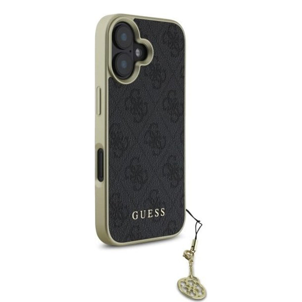 Guess - Hardcase 4G Charms Collection (GUHCP16MGF4GGR) - iPhone 16 Plus - Black