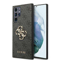 Husa de protectie Guess Leather 4G compatibil cu Samsung Galaxy S24 Ultra, Negru