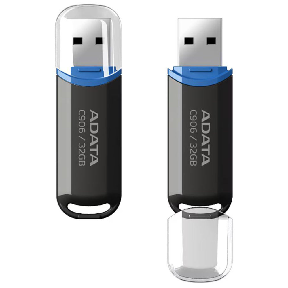 Stick de Memorie Adata AC906 (AC906-32G-RBK), USB 2.0, 32GB, Negru