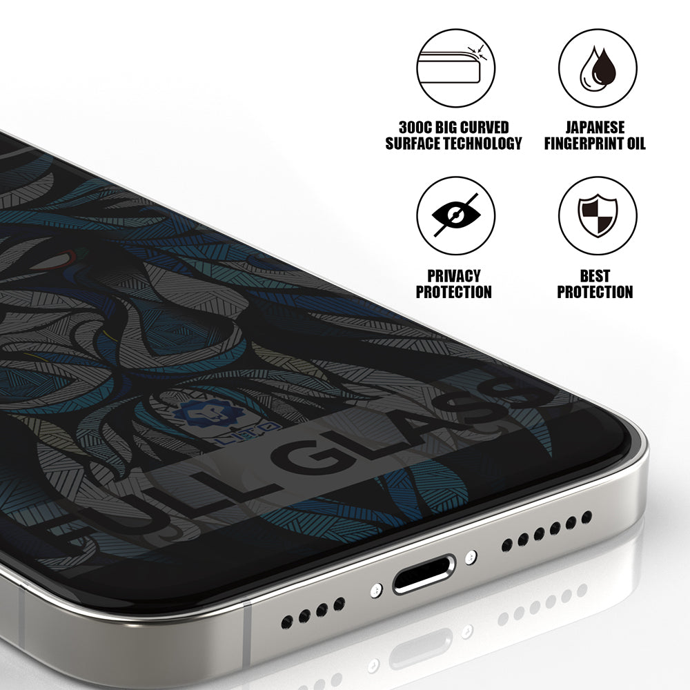 Lito - D+ Max Privacy 300C - iPhone 16 Plus - Black
