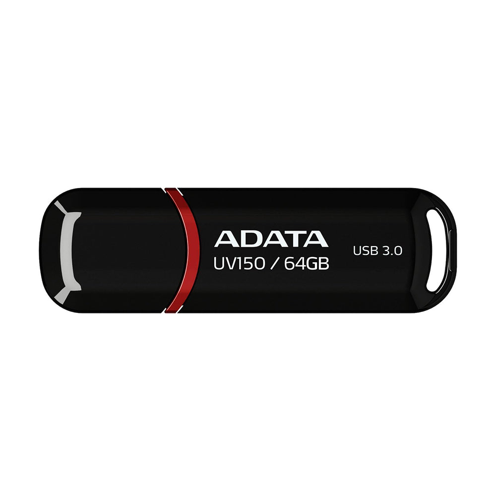 Stick de Memorie Adata AUV150-64G-RBK, USB 3.2, 64GB, Negru