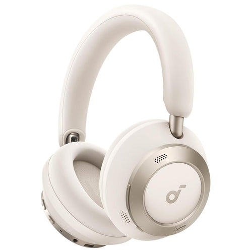 Anker - Wireless Headphones SoundCore Space One Pro (A3062G21) - Bluetooth 5.3, Active Noise Cancelling, Hi-Res - White