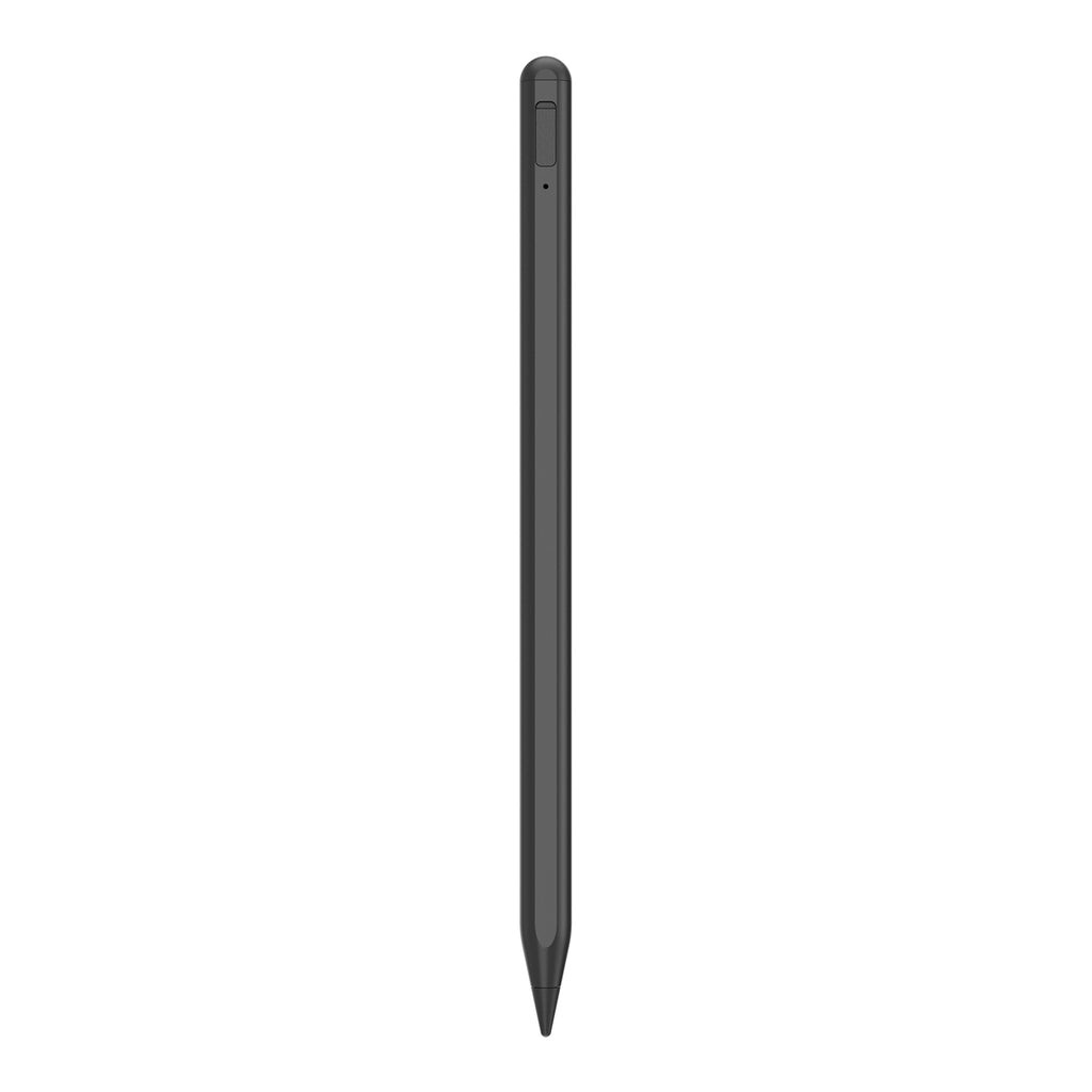 Techsuit - Stylus Pen (AC10SH) - for iPad, Bluetooth, Type-C, 125mAh, Palm Rejection, Replaceable Apple Nib - Black Diam