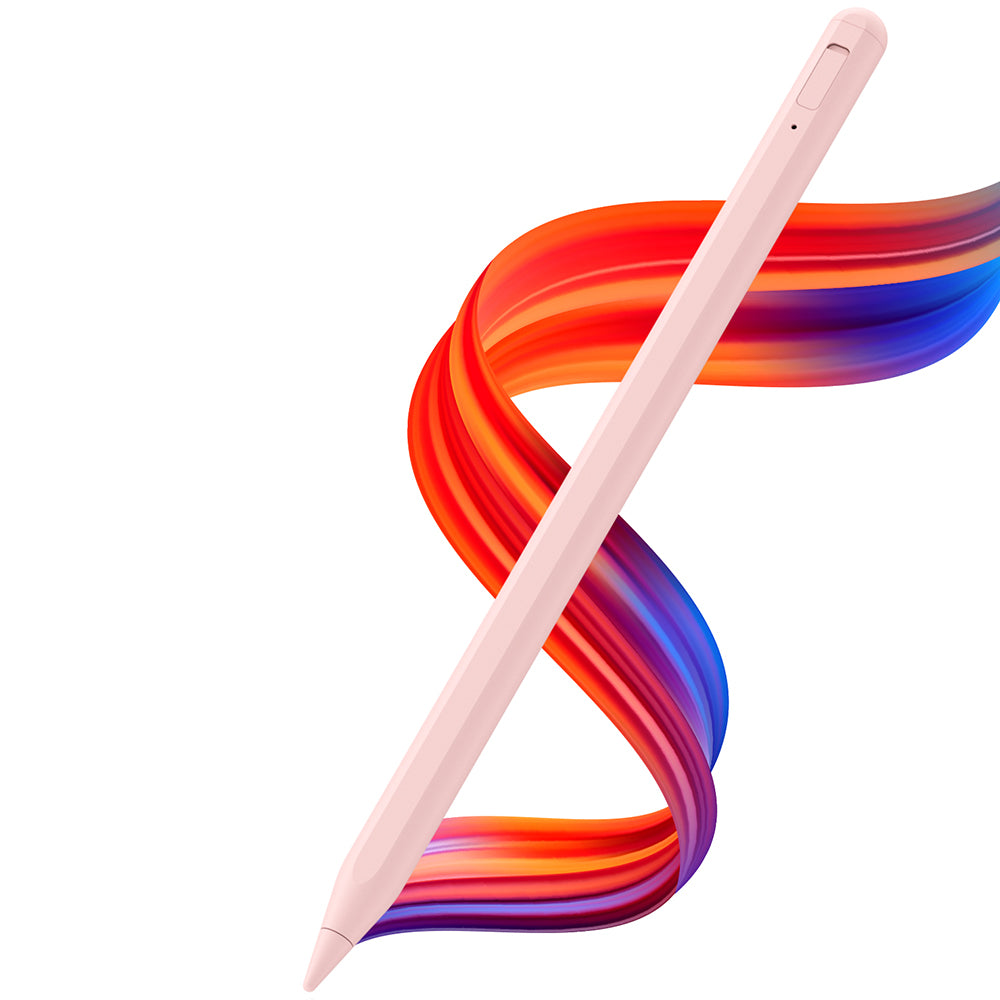 TechSuit Stylus Techsuit Stylus Pen (AC10SH), for iPad, Bluetooth, Type-C, 125mAh, Palm Rejection, Replaceable Apple Nib