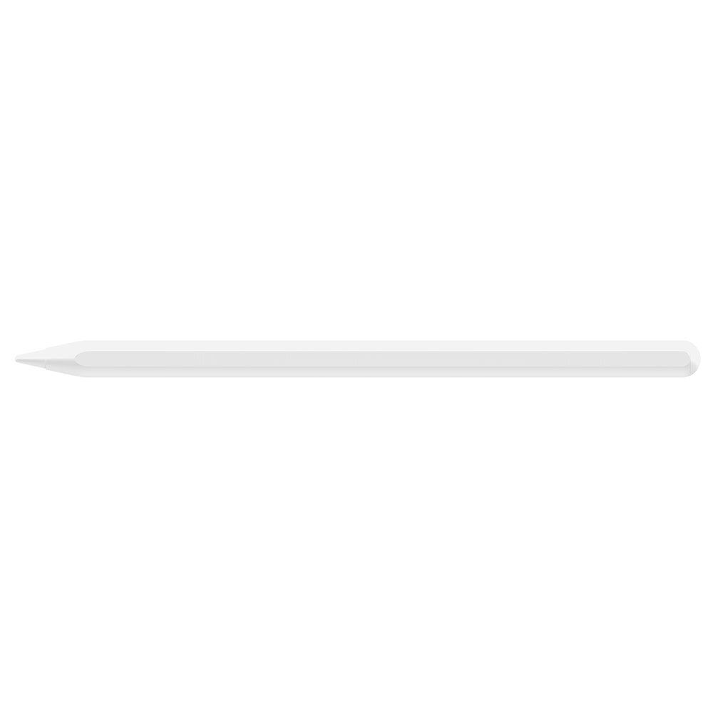 Techsuit - Stylus Pen (AC20-Pro) - for iPad, Bluetooth, Magnetic Charging, Palm Rejection, 70mAh, 5V - White