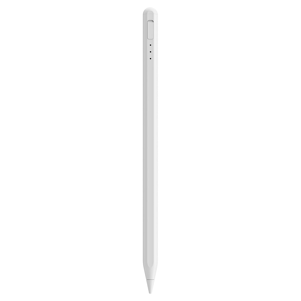 Techsuit - Stylus Pen (AX10-T) - for iPad, Type-C, Palm Rejection, Tilt Sensitivity, Side Adsorption, 125mAh - White