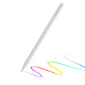 Techsuit - Stylus Pen (AX10-T) - for iPad, Type-C, Palm Rejection, Tilt Sensitivity, Side Adsorption, 125mAh - White