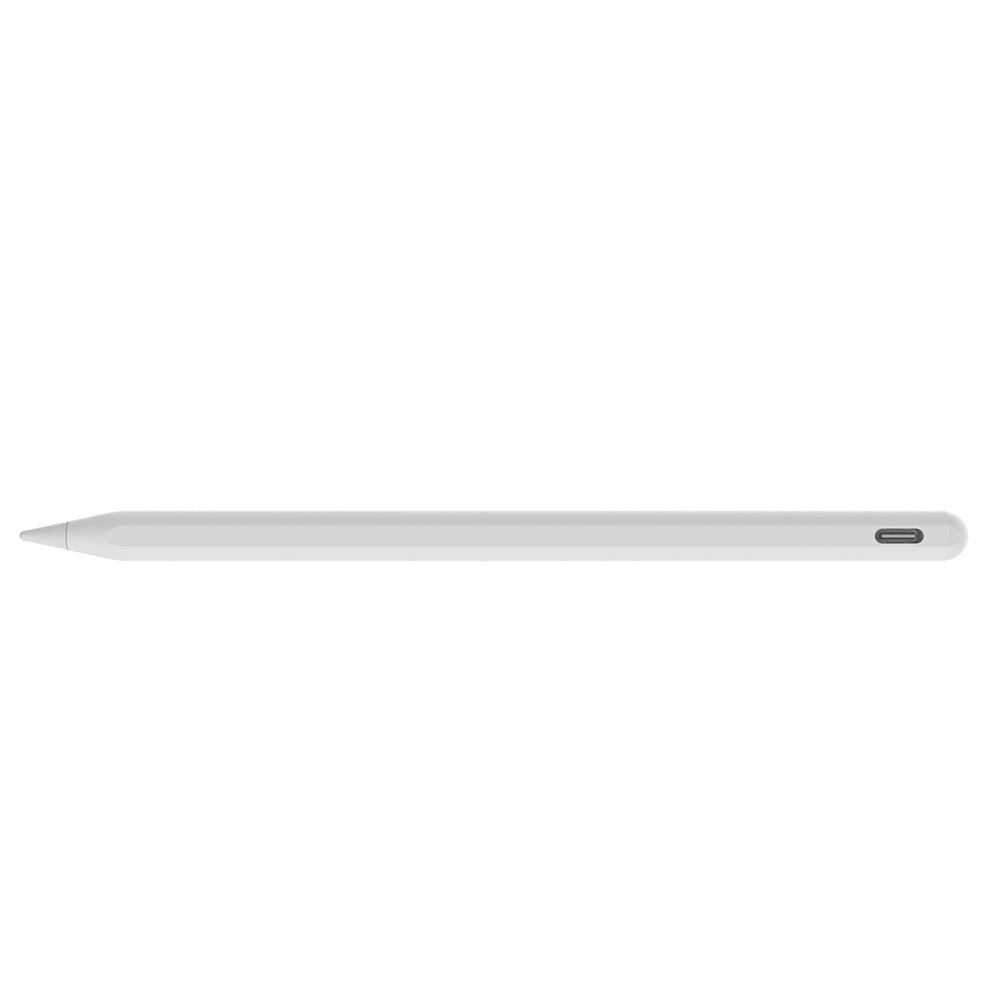 Techsuit - Stylus Pen (V15) - for iPad, Find My Pen App, Bluetooth, Type-C, Palm Rejection, Tilt Sensitivity, 130mAh - W