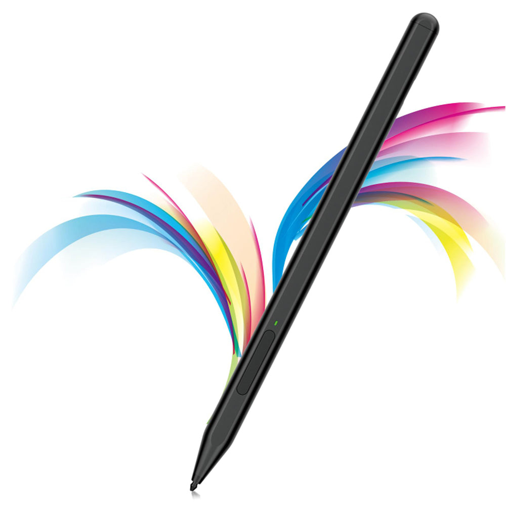 Techsuit - Stylus Pen (F97) - for Microsoft Surface, Active, Type-C, Palm Rejection, Side Adsorption, 90mAh, 5V, 0.2A - 