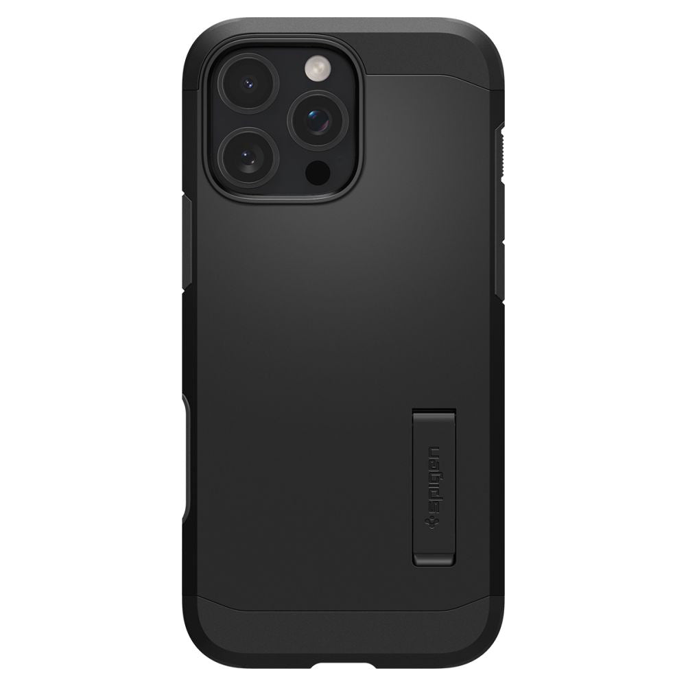 Spigen Husa de protectie Spigen Tough Armor T MagSafe (ACS08510) compatibil cu iPhone 16 Pro, Negru – imagine 2