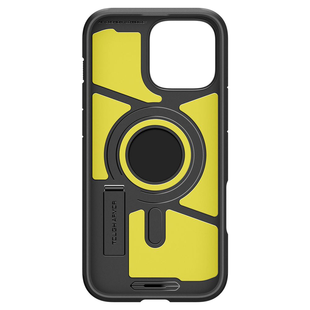 Spigen Husa de protectie Spigen Tough Armor T MagSafe (ACS08510) compatibil cu iPhone 16 Pro, Negru – imagine 4