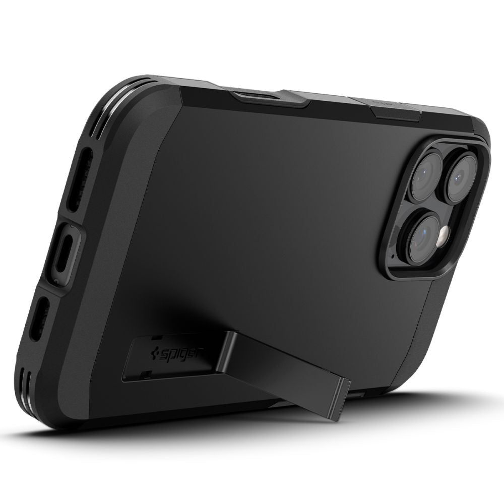 Spigen Husa de protectie Spigen Tough Armor T MagSafe (ACS08510) compatibil cu iPhone 16 Pro, Negru – imagine 5