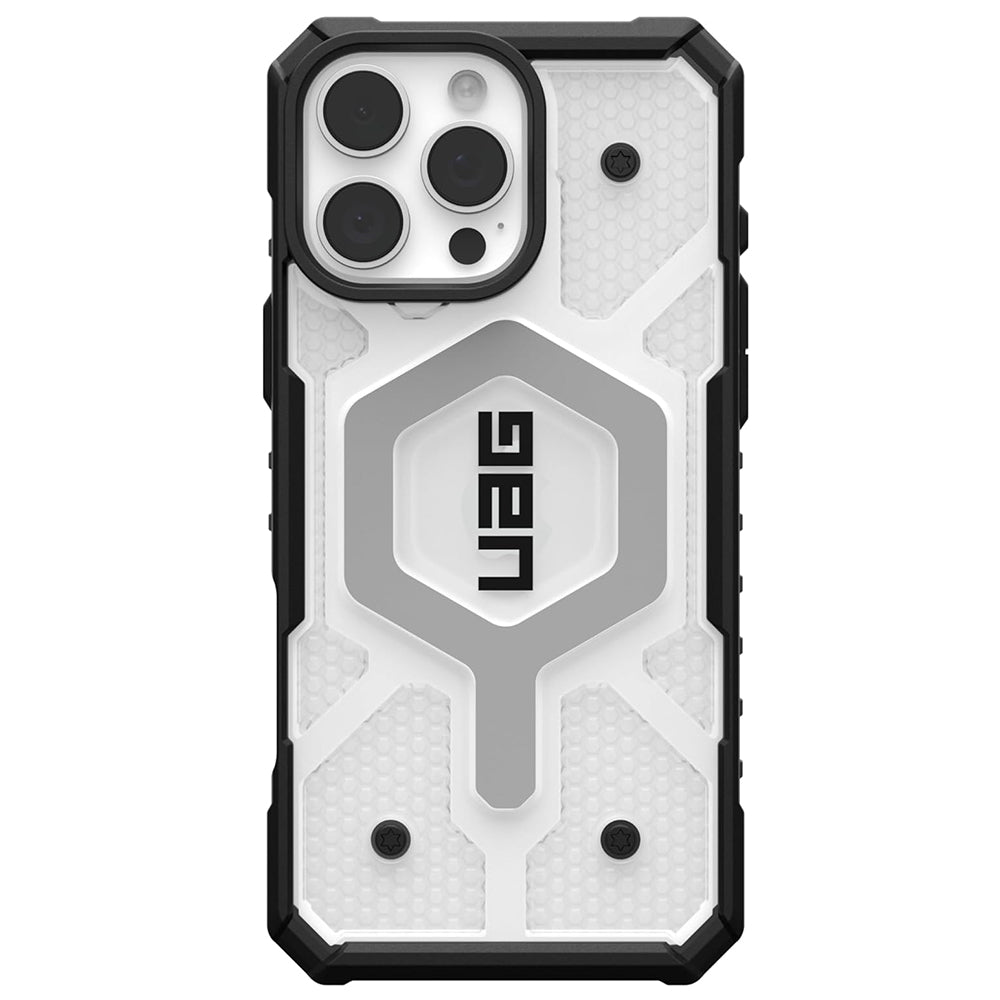 UAG - Pathfinder Clear MagSafe - iPhone 16 Pro Max - Ice / Silver