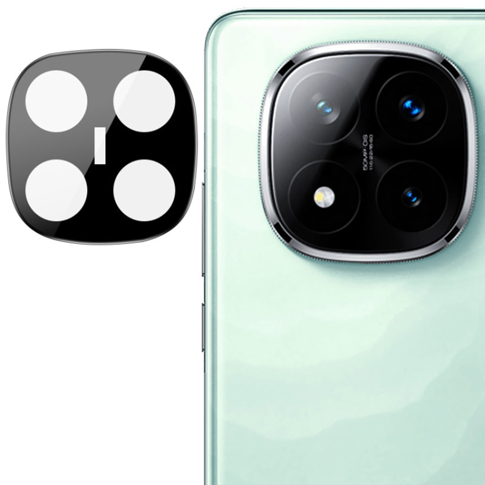 Techsuit - Full Camera Glass - Xiaomi Redmi Note 14 Pro+ 5G - Black
