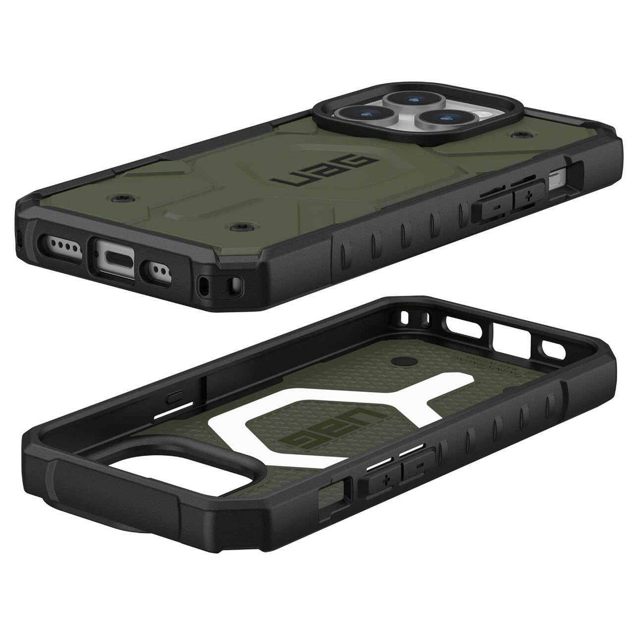UAG - Pathfinder MagSafe - iPhone 15 Pro - Olive Drab