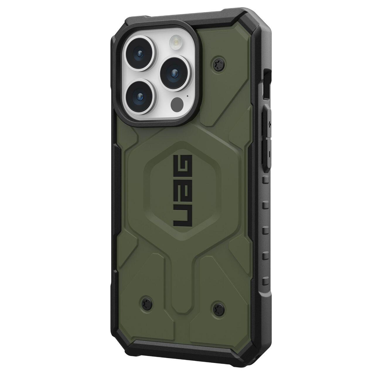 UAG - Pathfinder MagSafe - iPhone 15 Pro - Olive Drab