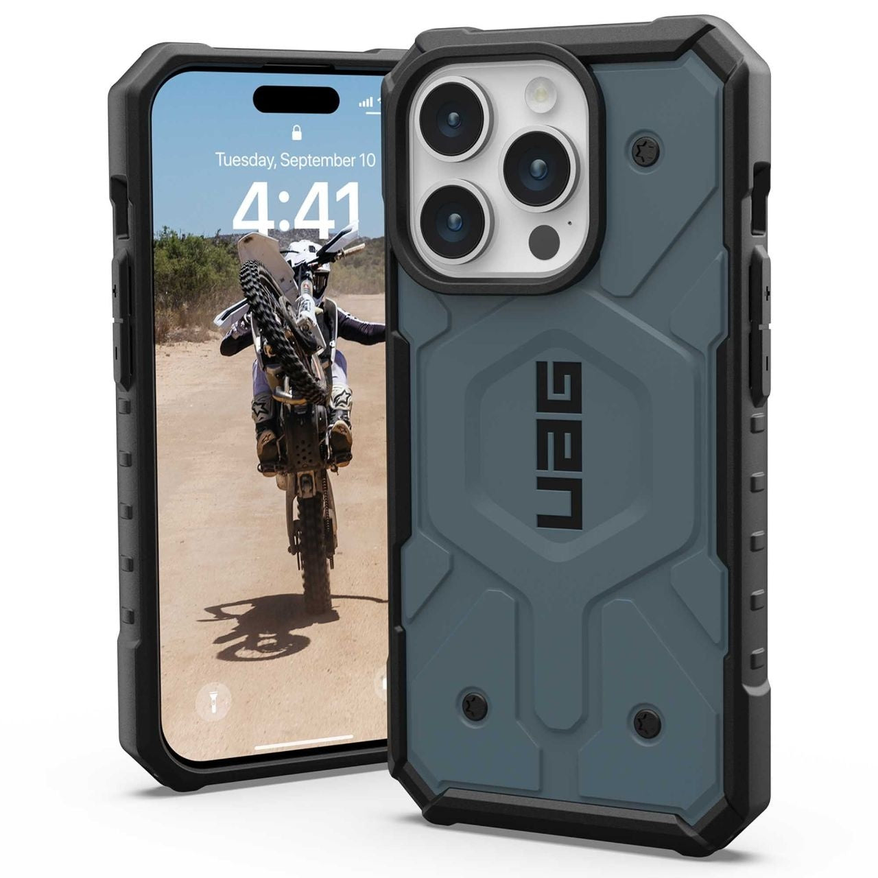 UAG - Pathfinder MagSafe - iPhone 15 Pro - Cloud Blue